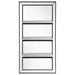 Oriel 3-Shelf Rectangle Wall Mirror - 961631 - Vega Furniture