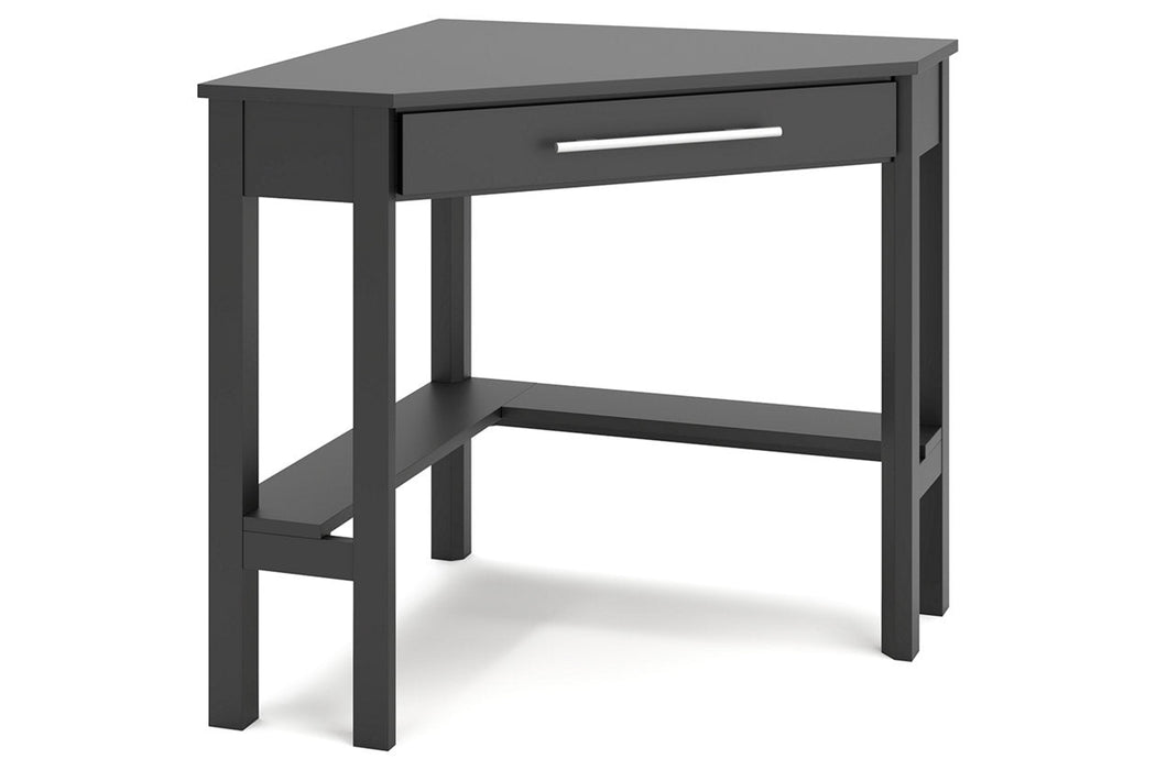 Otaska Black Home Office Corner Desk - H206-22 - Vega Furniture