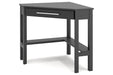 Otaska Black Home Office Corner Desk - H206-22 - Vega Furniture