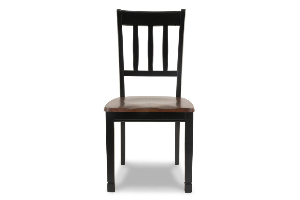 Owingsville Black/Brown Dining Chair, Set of 2 - D580-02 - Vega Furniture