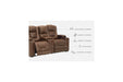 Owner's Box Thyme Power Reclining Loveseat with Console - 2450518 - Vega Furniture