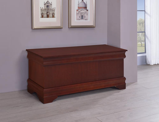 Pablo Warm Brown Rectangular Cedar Chest - 900022 - Vega Furniture