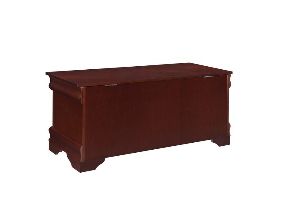 Pablo Warm Brown Rectangular Cedar Chest - 900022 - Vega Furniture