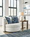 Padova Ivory Swivel Accent Chair - 3370644 - Vega Furniture
