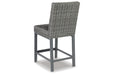 Palazzo Gray Outdoor Barstool, Set of 2 - P520-130 - Vega Furniture