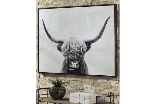 Pancho Black/White Wall Art - A8000258 - Vega Furniture