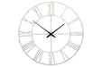 Paquita Antique White Wall Clock - A8010238 - Vega Furniture