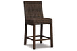 Paradise Trail Medium Brown Barstool, Set of 2 - P750-130 - Vega Furniture