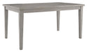 Parellen Beige/Gray Rectangular Dining Set - SET | D291-25 | D291-01(2) - Vega Furniture