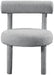 Parlor Grey Boucle Fabric Accent Chair - 574Grey - Vega Furniture