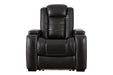 Party Time Midnight Power Recliner - 3700313 - Vega Furniture