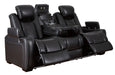 Party Time Midnight Power Reclining Living Room Set - SET | 3700315 | 3700318 | 3700313 - Vega Furniture