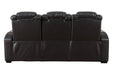 Party Time Midnight Power Reclining Sofa - 3700315 - Vega Furniture