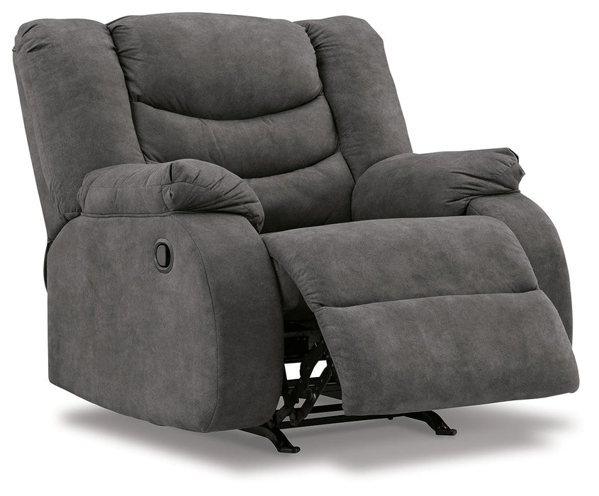 Partymate Slate Recliner - 3690325 - Vega Furniture