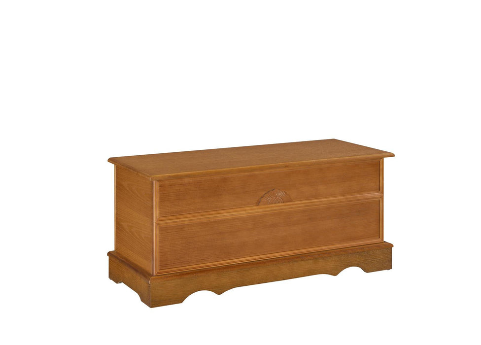 Paula Honey Rectangular Cedar Chest - 4695 - Vega Furniture