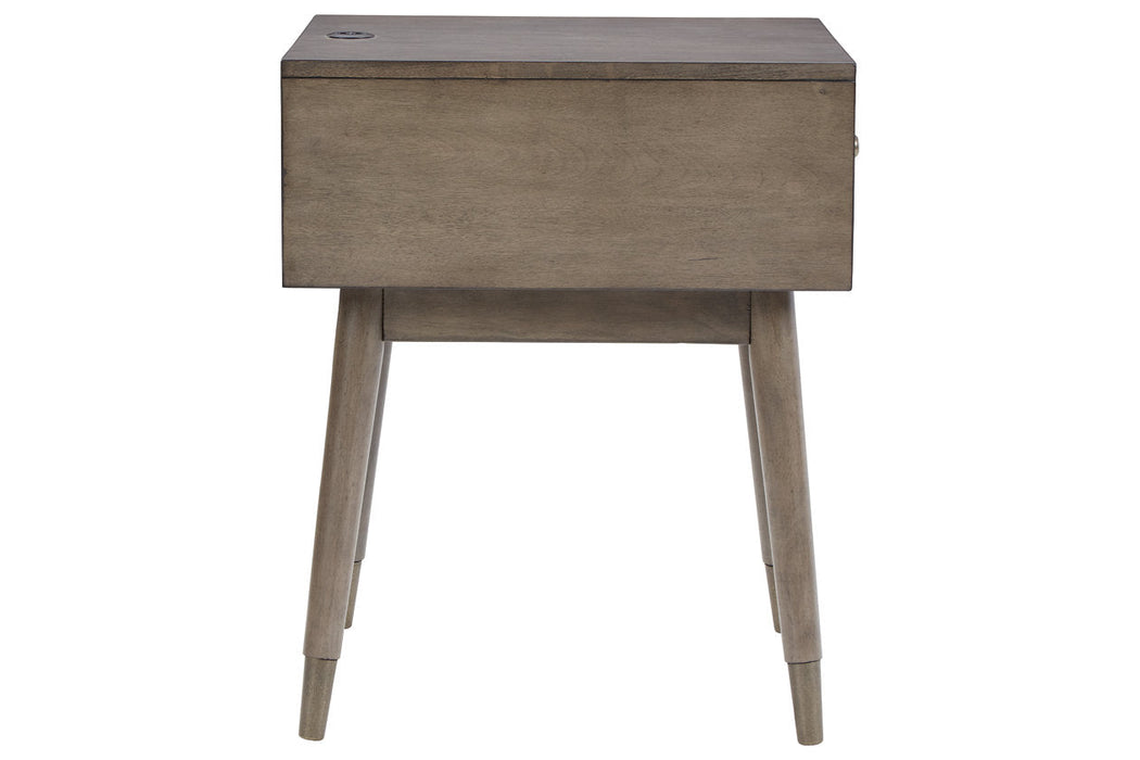 Paulrich Antique Gray Accent Table - A4000298 - Vega Furniture