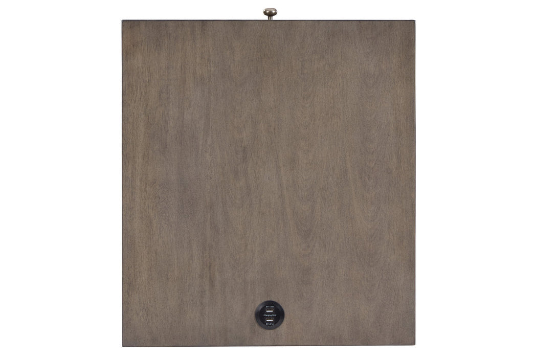 Paulrich Antique Gray Accent Table - A4000298 - Vega Furniture