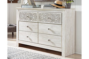 Paxberry Whitewash Dresser - B181-31 - Vega Furniture