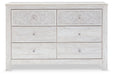 Paxberry Whitewash Dresser - B181-31 - Vega Furniture