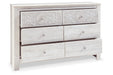 Paxberry Whitewash Dresser - B181-31 - Vega Furniture