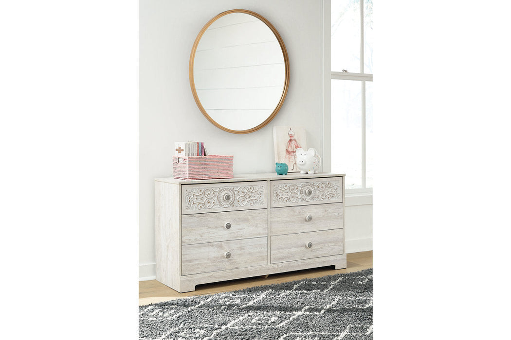 Paxberry Whitewash Dresser - EB1811-231 - Vega Furniture