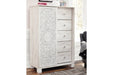 Paxberry Whitewash Dressing Chest - B181-48 - Vega Furniture