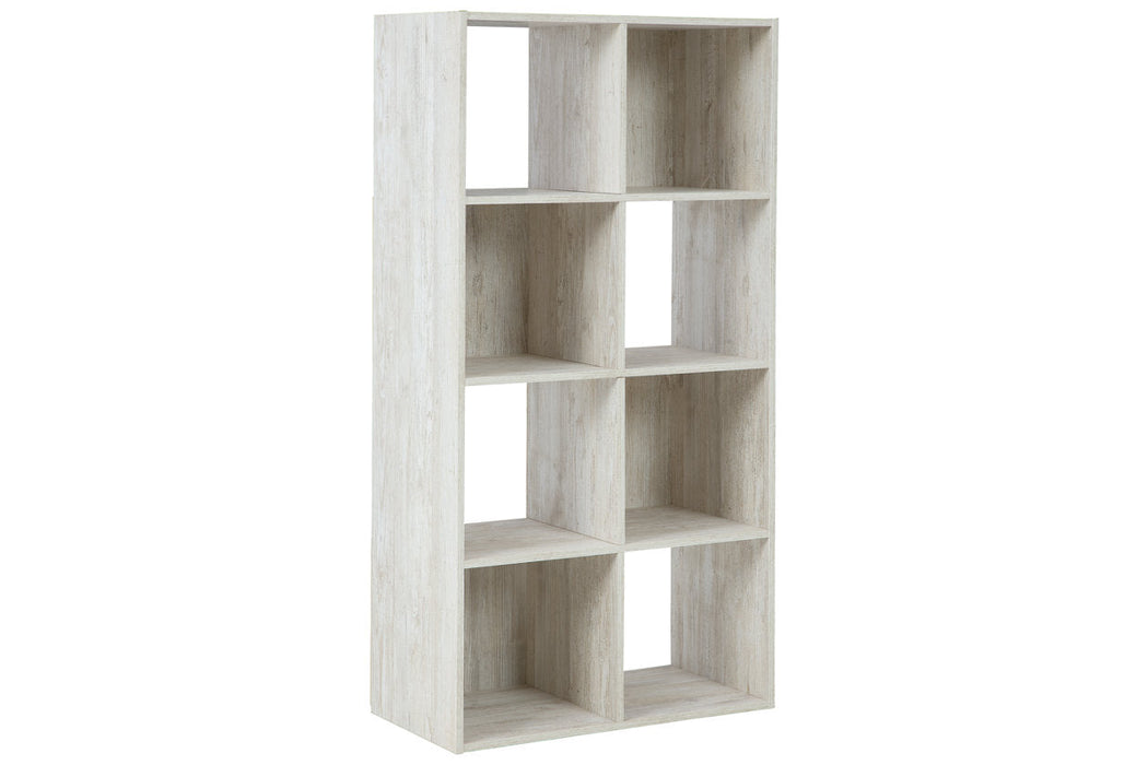 Paxberry Whitewash Eight Cube Organizer - EA1811-4X2 - Vega Furniture