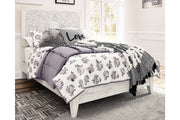 Paxberry Whitewash Full Panel Bed - SET | B181-84 | B181-87 - Vega Furniture