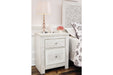 Paxberry Whitewash Nightstand - B181-92 - Vega Furniture