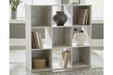 Paxberry Whitewash Nine Cube Organizer - EA1811-3X3 - Vega Furniture