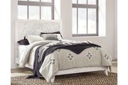 Paxberry Whitewash Queen Panel Bed - SET | B181-54 | B181-57 - Vega Furniture