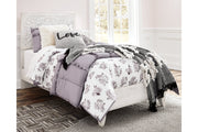 Paxberry Whitewash Twin Panel Bed - SET | B181-52 | B181-53 - Vega Furniture