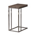 Pedro Weathered Gray/Black Expandable Top Accent Table - 902864 - Vega Furniture