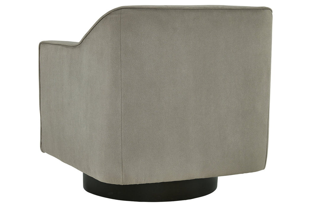 Phantasm Putty Swivel Accent Chair - A3000343 - Vega Furniture