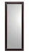 Phoenix Black Rectangular Standing Floor Mirror - 200417 - Vega Furniture