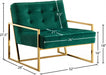 Pierre Green Velvet Accent Chair - 523Green - Vega Furniture