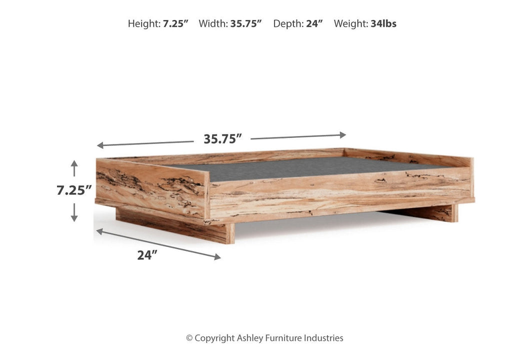 Piperton Natural Pet Bed Frame - EA1221-200 - Vega Furniture