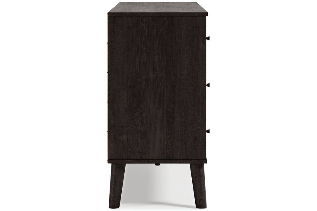 Piperton Two-tone Brown/Black Dresser - EB5514-231 - Vega Furniture