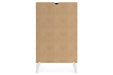 Piperton Two-tone Brown/White Chest of Drawers - EB1221-245 - Vega Furniture