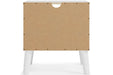 Piperton Two-tone Brown/White Nightstand - EB1221-291 - Vega Furniture