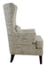 Pippin Cream Curved Arm High Back Accent Chair - 904047 - Vega Furniture