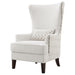 Pippin Upholstered Wingback Accent Chair Latte - 904066 - Vega Furniture