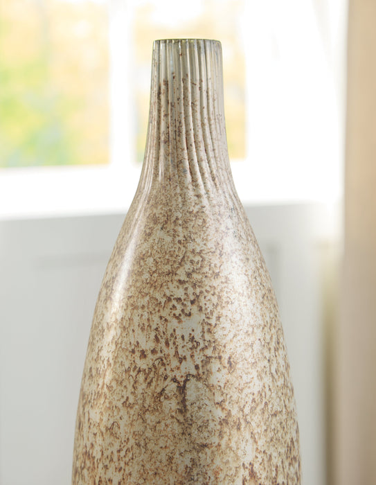 Plawite Antique Silver Finish Vase - A2000639 - Vega Furniture