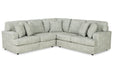 Playwrite Gray 3-Piece Sectional - SET | 2730455 | 2730456 | 2730477 - Vega Furniture