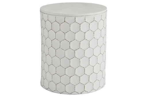 Polly White Stool - A3000013 - Vega Furniture