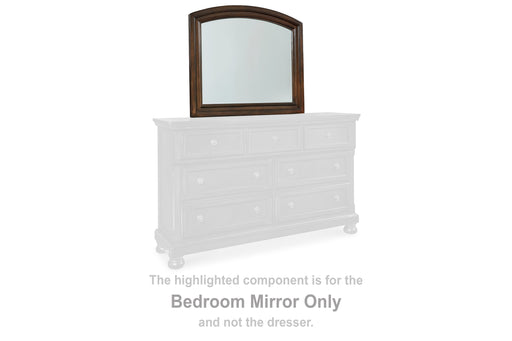 Porter Rustic Brown Bedroom Mirror (Mirror Only) - B697-36 - Vega Furniture