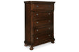 Porter Rustic Brown Chest of Drawers - B697-46 - Vega Furniture