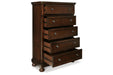 Porter Rustic Brown Chest of Drawers - B697-46 - Vega Furniture