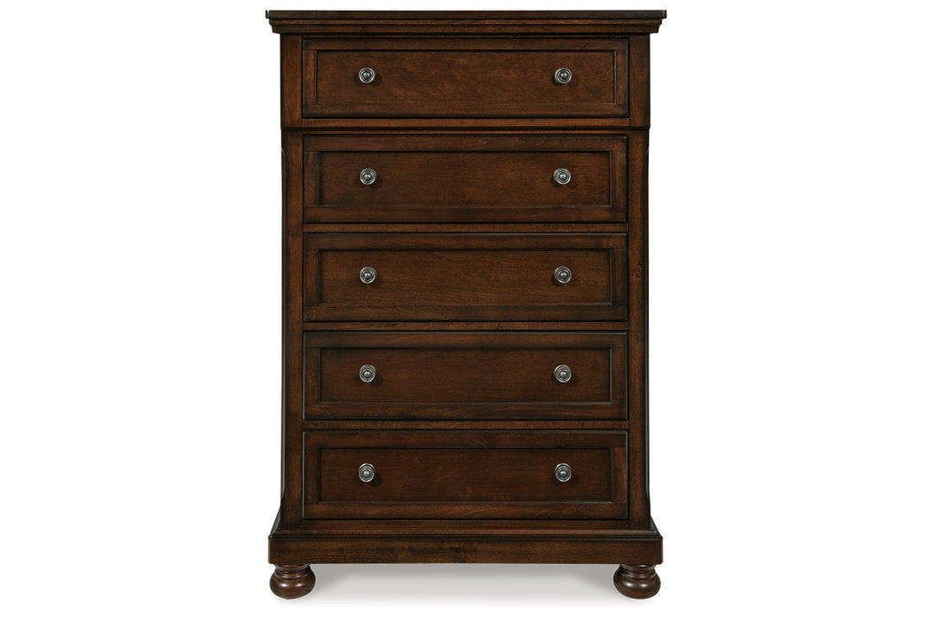 Porter Rustic Brown Chest of Drawers - B697-46 - Vega Furniture