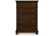Porter Rustic Brown Chest of Drawers - B697-46 - Vega Furniture